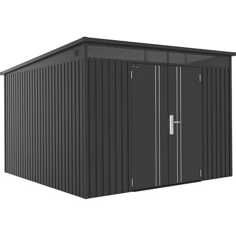 Gartengerätehaus First Line Pultdach 280x267x201cm, anthr.