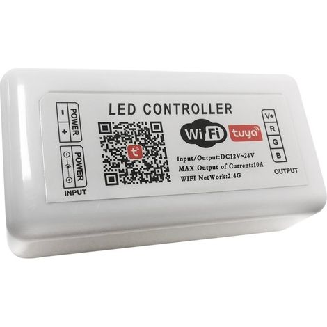 Contrôleur LED SMART+ WIFI RGB 12/24V 3 canaux (1/5)