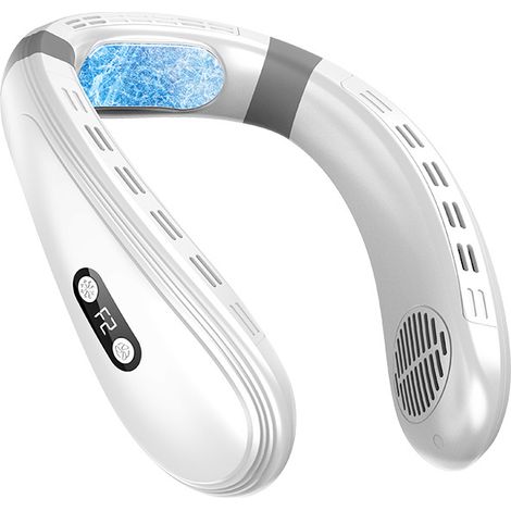Climatiseur de cou – ventilateur portable d'extérieur sans pales, refroidi par semi-conducteurs, refroidissement silencieux (1/5)