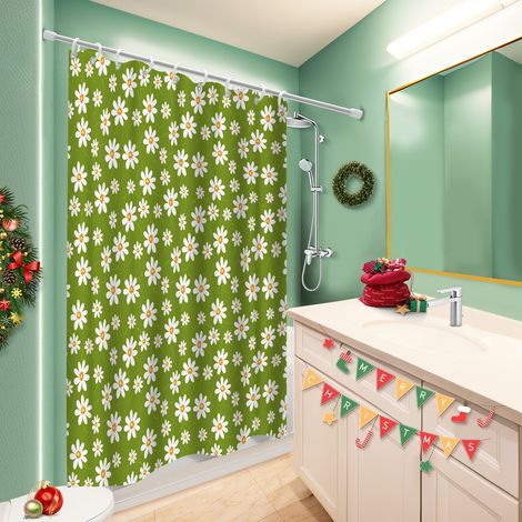 Rideau de bain en polyester 180x180 poids lesté housse de baignoire pour loft industriel (1/5)