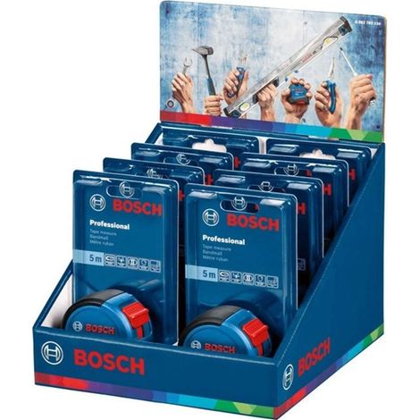 Bosch Pro Stahl Maßband 27cm x 5m mit Magnet und Bremse (1/3)
