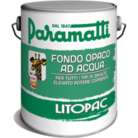 Fondo ad acqua opaco litopac paramatti litri 2,5