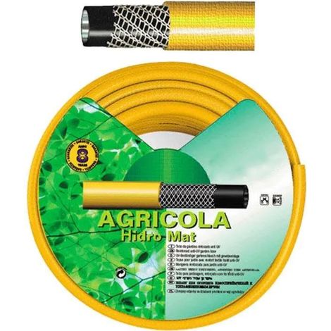 Tube jaune Hidro Mat 30 mm. Rouleau de 25 mètres.