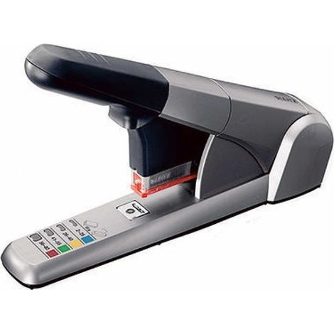 Blockheftgerät K6-K12 fest 80 Bl. (80 g/m²) Metall/Kunststoff silber (1/5)