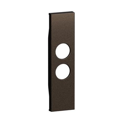 L.Now - Cover Presa Tv-Sat 1M 1 Modulo. Bronze ( Bticino Cod. Kb09 )