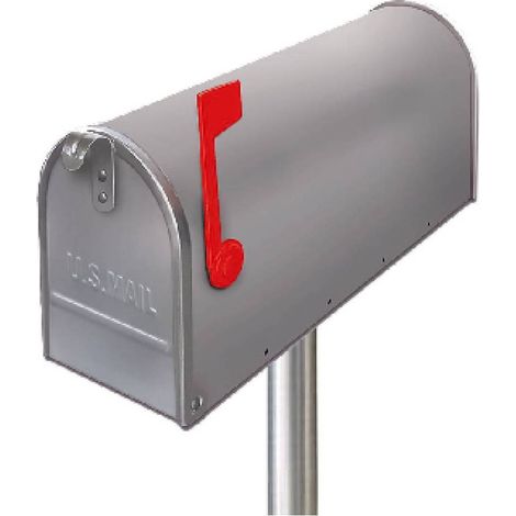 CASSETTA PORTALETTERE 'DAISY' cm 48 x 17 x 22 - verniciata argento