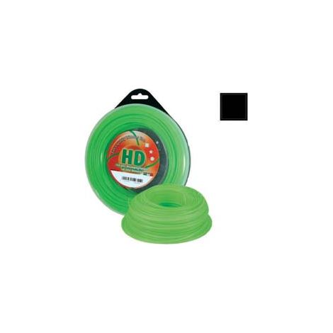 FILO NYLON QUADRO PROFESSIONALE PER DECESPUGLIATORE- - mm.2,4 in matassa mt.70 - 1 blister