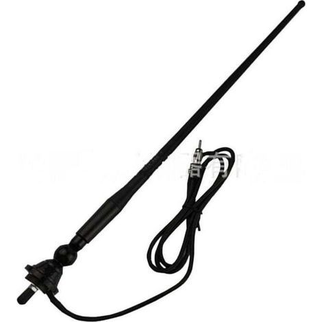Antenne radio AM/FM étanche. antenne marine IP66. récepteur auto. en caoutchouc flexible. Compatible avec voiture. camion. bateau. quad. SSV. yacht et camping-car.