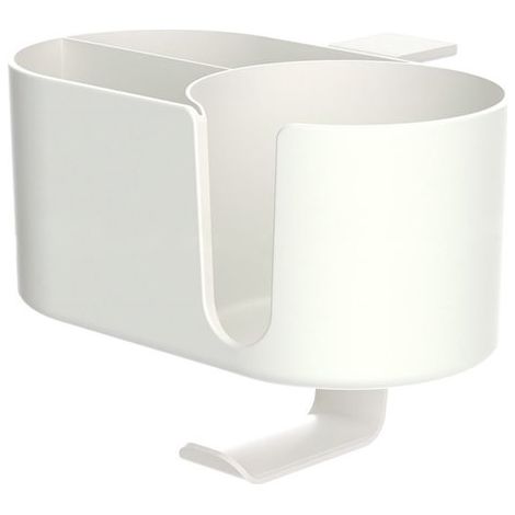 Estante organizador, Soporte para auriculares, Portavasos, Sencillo, Bonito, Elegante, Soporte para portátil, Ideal para el hogar, 18 x 8 x 10 cm (1/5)