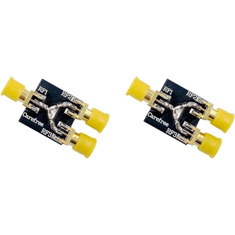Diviseur de puissance RF 2 canaux 1 MHz-6 GHz, séparateur/combineur 1 canal pour résistances RF et micro-ondes, compatible avec les amplificateurs radioamateurs. (1/5)