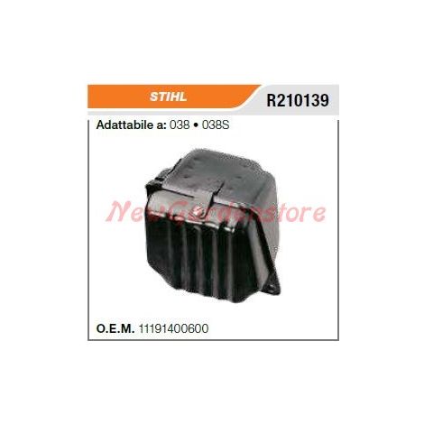 Marmitta silenziatore STIHL motosega 038 038S R210139
