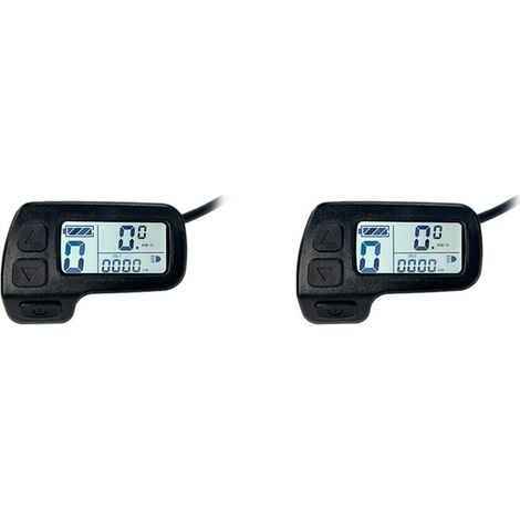 2X Affichage de Vélo électrique KT-LCD11 Affichage 5 Broches avec Prise étanche Conversion de D'Entraînement Accessoires Ebike (1/5)