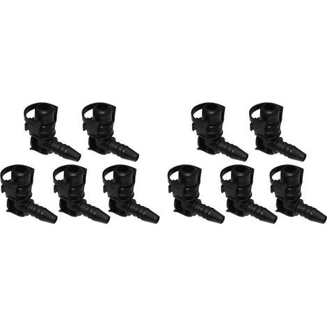 Convient aux paquets de 10 connecteurs de tuyau de chauffage de thermostat de corps de papillon à gaz 55574685 55354565. Convient aux Chevrolet Cruze, Sonic et Astra. (1/4)