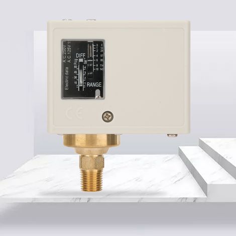 PT1/4" (für Russland) Elektronischer 24V380V Druckregler für Luft-, Wasser- und Kompressorpumpen (1/5)