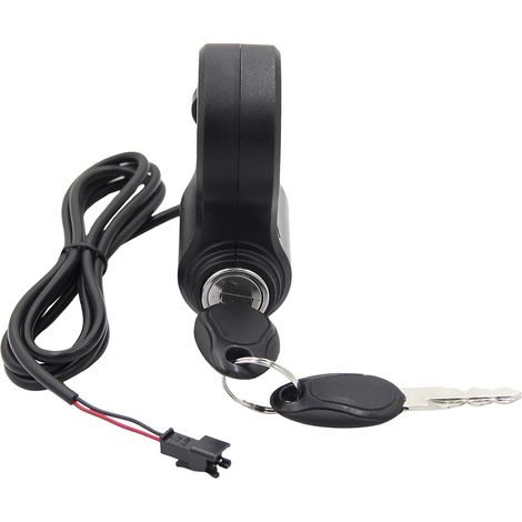Scooter accessories compatible with Kugoo M4M5 ignition lock, scooter parking power off ignition lock accessories (1/4)