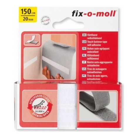 Fix-o-moll Nastro per graffi 60cm x 20mm nero - Fix-o-moll