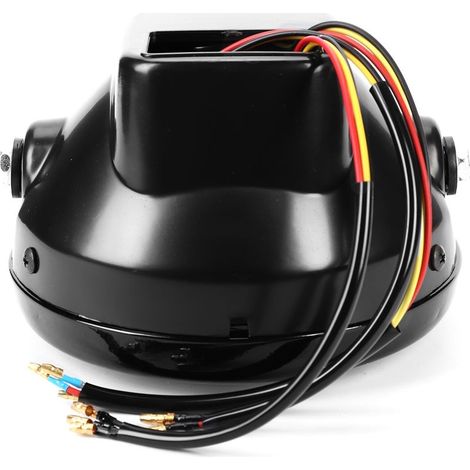 Phare de moto LED 7'' H4 avec clignotant intégré - Feux avant et clignotants