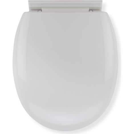 Croydex, Sedile WC antibatterico, a chiusura lenta, colore: Bianco [Importato da Regno Unito] (1/5)