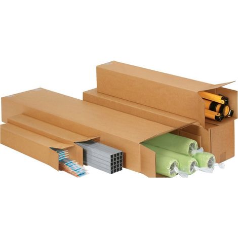 Caisse pour produit long DOUBLE cannelure 1000 x 250 x 350mm - COLIS 10 CAISSES (1/5)