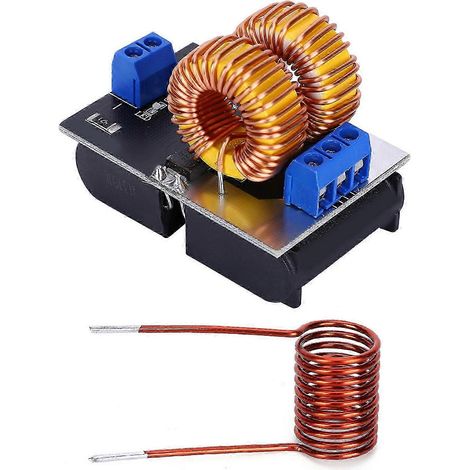 Chauffage par induction ZVS Mini BYS459-1500, module générateur haute fréquence 5V-12V, carte PCB pour chauffage industriel, bobine de chauffage par induction (1/3)