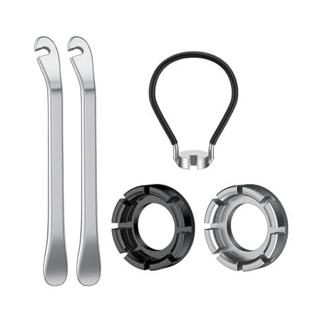 Clés Rayon Vélo Kit Outils avec 2 Démonte Pneus 5-6 Pièces Réparation - HY-00 (1/5)