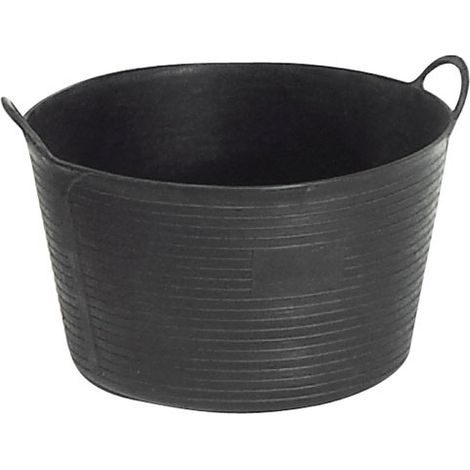 Navicella in plastica nera Numero 1 30 litri