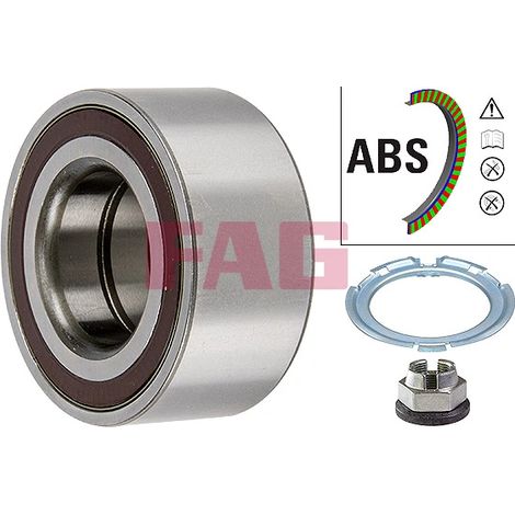 Kit de roulements de roue FAG 713 6442 90 NISSAN 4021000Q0E 4021000QAG 4412598