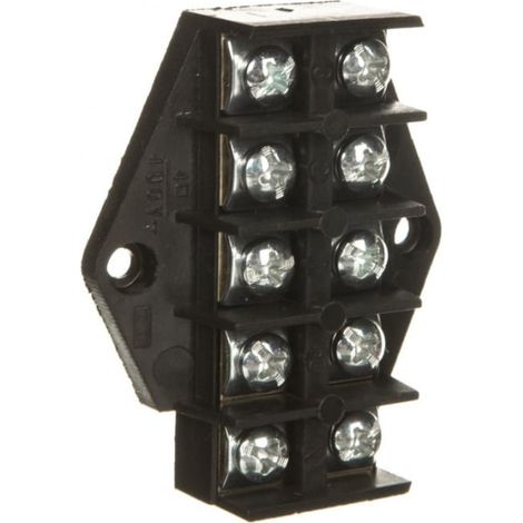 Verteilerkasten ZPT5 /4,0mm2/ 5-spurig schwarz ZPT5-4.0 83004007