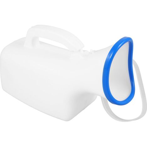 Bouteille d Urine Portable pour Femmes, Réutilisable en Plastique Blanc (1/5)