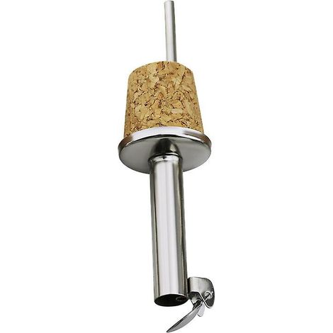 couvercle Automatique Bouche Droite Becs Verseurs Pour Spiritueux/huile/vinaigre Pour Bouteilles, Avec Clapet, Avec Tube D'air, Mtal/inox, Bouchon (1/5)