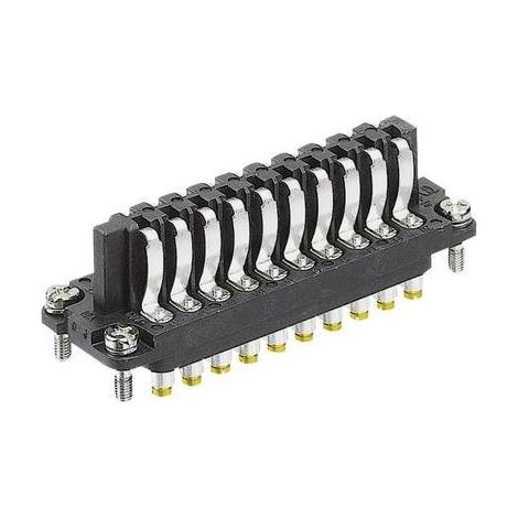 Inserto a molla Han® Staf 09700202817 HARTING 20 A vite 1 pz. (1/2)