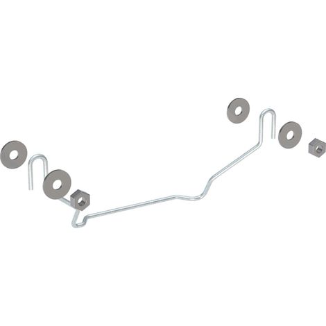 Geberit 551064000 Kit de fixation pour demi-colonne (1/2)
