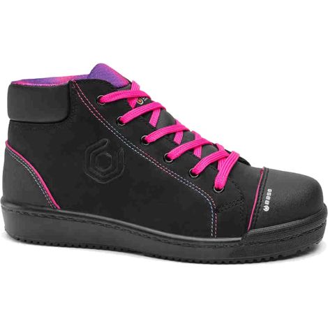 Scarpe alte antinfortunistiche donna Base Margot Top S3 FO SRC - 40 - Nero