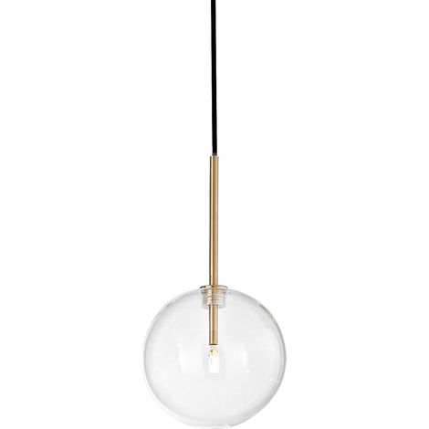 Ideal Lux EQUINOXE Plafonnier Globe 20cm Laiton (1/2)