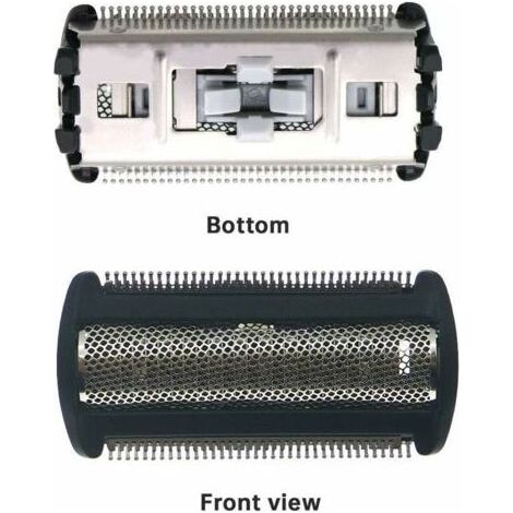 Packung mit 2 Ersatzscherköpfen für Philips, Scherkopf kompatibel mit Philips Bodygroom BG2024, BG2025, BG2026, BG2028, BG2036 (1/5)
