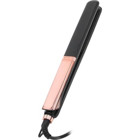 Lisseur à lissage ionique portable, ultra-fin, chauffage rapide, 60 W, écran LED, arrêt automatique, noir, prise européenne. (1/5)