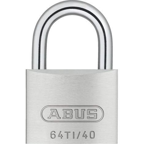 Vorhängeschloss abus 64ti/40 Aluminiumgehäuse 40 mm 2er Pack