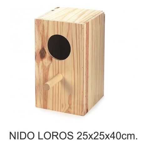 NIDO LOROS 25X25X40 CM.