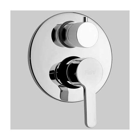 MONOCOMANDO DOCCIA INCASSO CON DEVIATORE HORNET Cromo PAINI