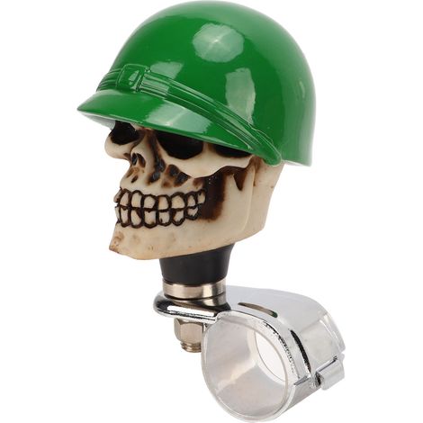 Volant Spinner Skull Forme Boosteur Poignée Puissance Auto Camion Tracteur Bateau Knob Suicide (1/5)