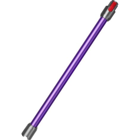 Tubo de extensión de repuesto para aspiradoras inalámbricas Dyson V7, V8, V10, V11, V15, de liberación rápida, 72,4 cm (morado) (1/4)