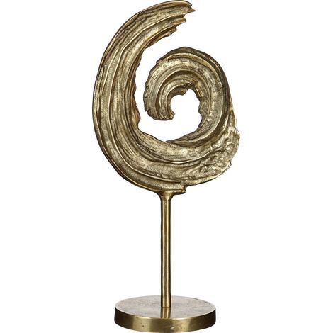 Mica Deko Design 23 x 14,5 x 46 cm gold Figur