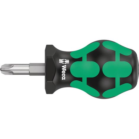 WERA Vergaser-Schraubendreher 355 Stubby Kreuzschlitz PZ 3 x 25 mm (1/5)