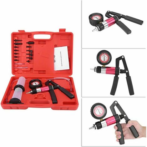 Kit di Strumenti di Spurgo di Freni di Test Della Pompa per Vuoto con Adattatori (1/5)