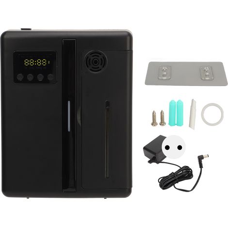 Diffuseur d'huiles essentielles Aroma avec contrôle Bluetooth, diffuseur de brume intelligent pour la maison et l'hôtel, noir, prise UE 100-240 V (1/5)