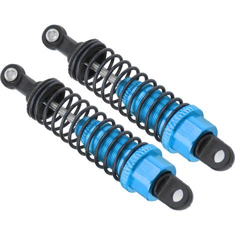 Amortisseur en aluminium 72mm pour TRAXXAS SLASH 2WD, suspension bleue RC (1/5)