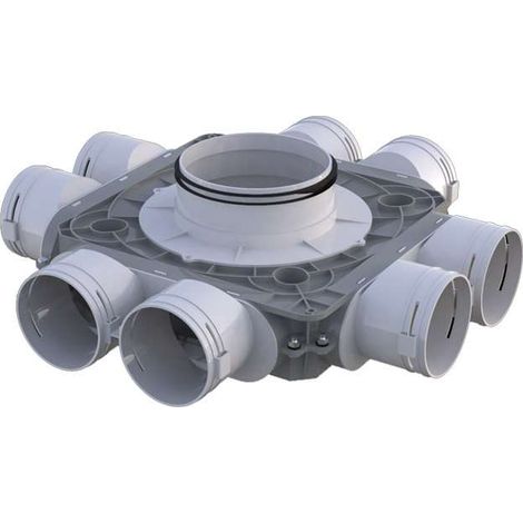 plenum plat D160 8x90 - EconoFlex - 1050160/90x8 ECONOPRIME - 1050160/90x8 (1/2)
