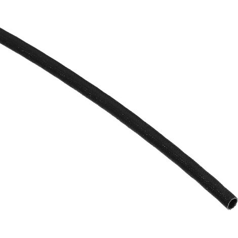 Gaine Isolation Tresse 33Pied-4mm Silicone Manchon Noir (1/5)