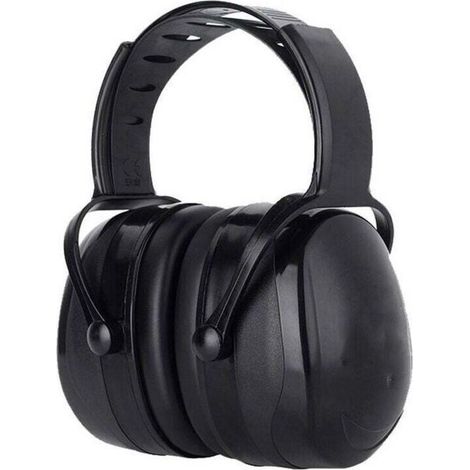 Casque Anti Bruit Adulte Réglable Confortable, avec Une Atténuation de SNR 38dB, pour Milieu Bruyant ou Stressant-Noir..DEBUNS (1/4)