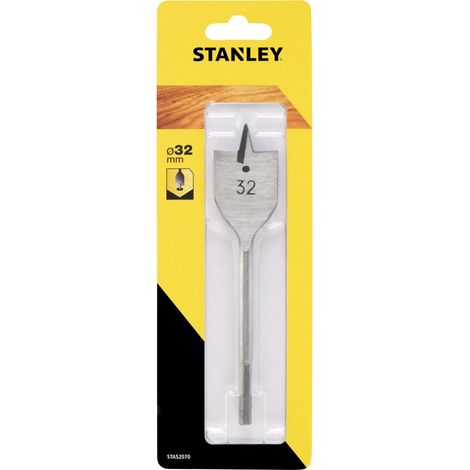 Broca de pala con punta de centrar y bordes afilados ø 32mm  STANLEY STA52070-QZ